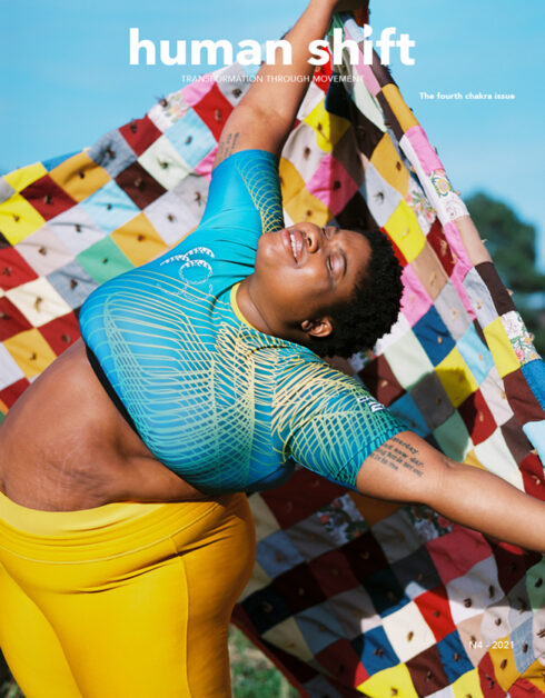 JESSAMYN – A TALE OF RADICAL SELF-LOVE, NATIVE YOUTH, CAMPER, YANYAN, ADIDAS, ISSEY MIYAKE, MANSUR GAVRIEL, cover 4, issue 4, Crystal McCreary, Photography by Jaylan Rhea, renowned yoga teacher and body positivity advocate and activist